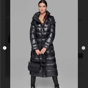 Karl Lagerfeld Black Puffer Jacket